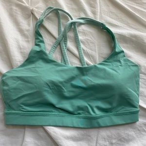 Lululemon Sports Bra Mint Green